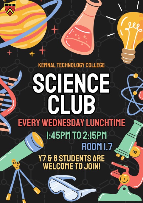 Science Club Poster