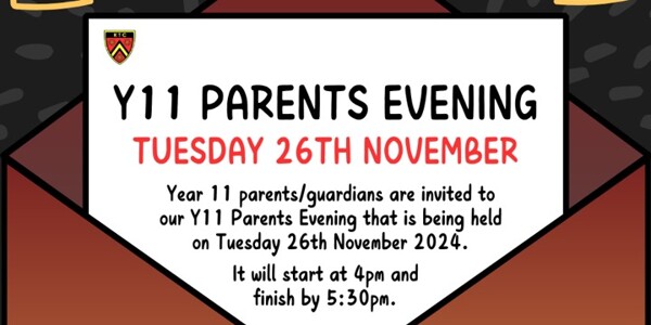 Y11 Parents Evening