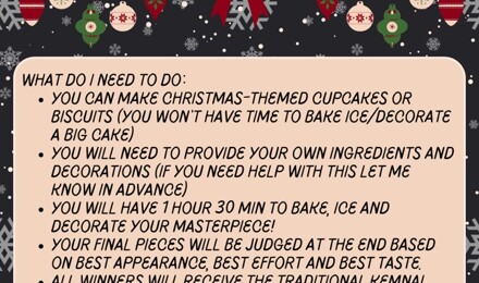 Xmas Bake Off 2