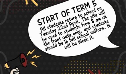 Start of Term 5