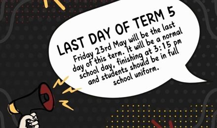 Last Day of Term 5