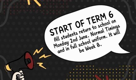 Start of Term 6