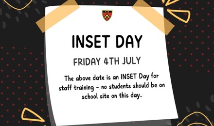 Inset Day 4 July